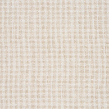 Paperweave Vinyl wallpaper in Pearl by Schumacher. Faux-woven texture, durable, and ideal for high-traffic areas.
