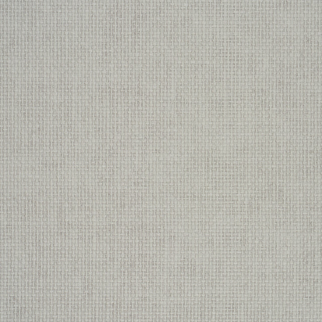 Paperweave Vinyl wallpaper in Mineral by Schumacher, faux-woven textured high-performance wallcovering.
