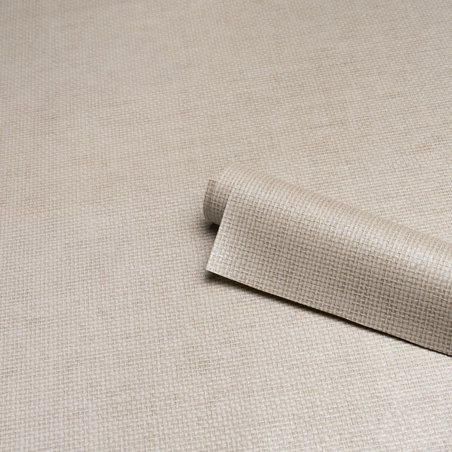 Paperweave Vinyl Dove by Schumacher Utility Faux Woven Textured Wallpaper – Schumacher 5017254
