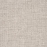 Paperweave Vinyl wallpaper in Dove by Schumacher. Faux-woven textured vinyl wallcovering in a neutral tone, shown as a close-up and in a rolled view.