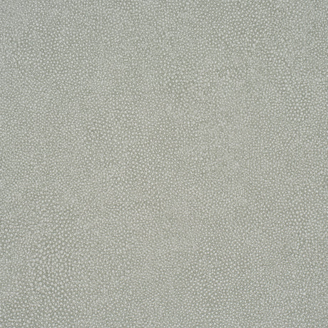 Dunbar Shagreen Vinyl wallpaper in Haze by Schumacher. Faux shagreen embossed vinyl wallcovering, durable and easy to maintain.