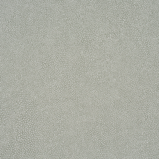 Dunbar Shagreen Vinyl wallpaper in Haze by Schumacher. Faux shagreen embossed vinyl wallcovering, durable and easy to maintain.