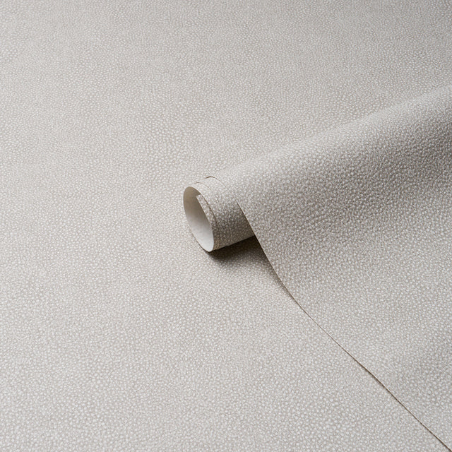 Dunbar Shagreen Vinyl Dove by Schumacher Faux Shagreen Embossed Vinyl Wallpaper – Schumacher 5017262