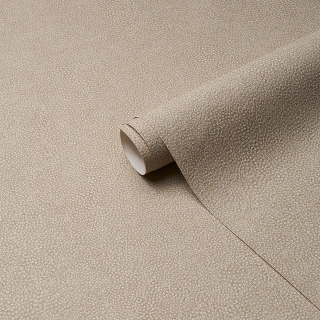 Dunbar Shagreen Vinyl Sandstone Embossed Faux Shagreen Wallpaper – Schumacher 5017263