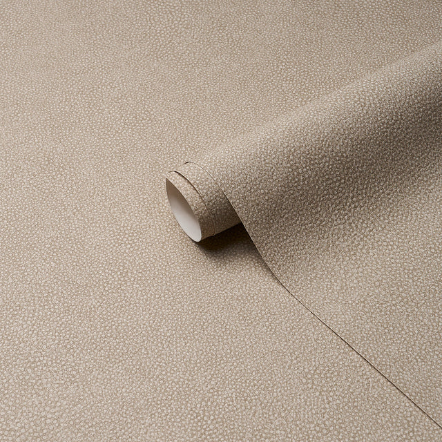 Dunbar Shagreen Vinyl Sandstone Embossed Faux Shagreen Wallpaper – Schumacher 5017263SAM