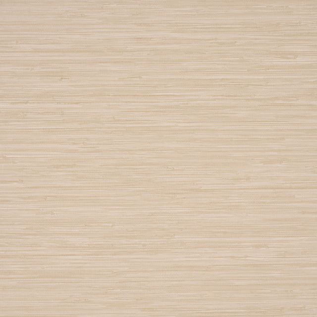 Horizon Grasscloth Vinyl wallpaper in Wheat by Schumacher. Faux grasscloth look with tonal variations and embossed texture.