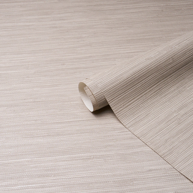 Horizon Grasscloth Vinyl Grey by Schumacher Sophisticated Faux Grasscloth Type II Vinyl Wallpaper – Schumacher 5017275
