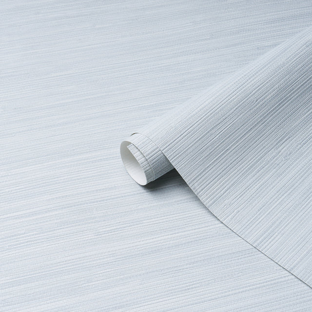 Horizon Grasscloth Vinyl Azure by Schumacher Faux Grasscloth Wallpaper – Schumacher 5017276