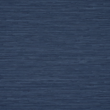 Horizon Grasscloth Vinyl in Indigo by Schumacher - high-performance faux grasscloth vinyl wallcovering, embossed texture, durable and easy-care.