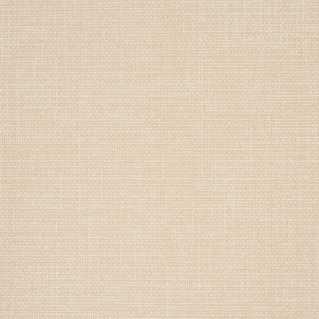 Linen Gesso Vinyl wallpaper in Maize by Schumacher, a durable embossed vinyl wallcovering with a tonal, textural look.