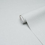 Linen Gesso Vinyl Mist by Schumacher Utility Durable Embossed Vinyl Wallpaper – Schumacher 5017285