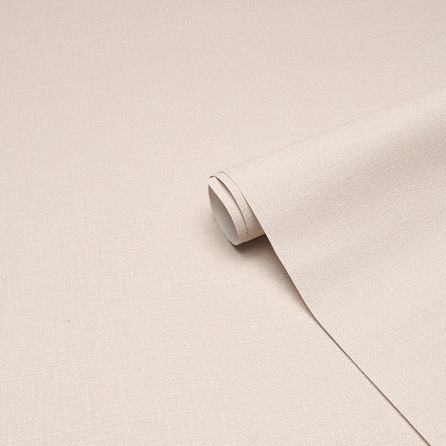 Linen Gesso Vinyl Petal by Schumacher Durable Embossed Vinyl Wallpaper – Schumacher 5017287
