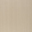 Rimini Rib Vinyl wallcovering in Champagne by Schumacher, featuring a fine tonal stripe with a subtle sheen and pronounced ribbed texture.