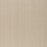 Rimini Rib Vinyl wallcovering in Champagne by Schumacher, featuring a fine tonal stripe with a subtle sheen and pronounced ribbed texture.