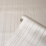 Rimini Rib Vinyl Pearl by Schumacher High-Performance Textured Stripe Wallpaper – 5017472