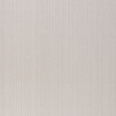Rimini Rib Vinyl wallpaper in Pearl by Schumacher. Subtle tonal stripe with a three-dimensional ribbed texture and a soft sheen.