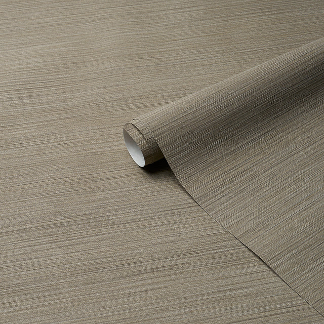 Abaca Fine Weave Vinyl Taupe by Schumacher Utility Collection – Schumacher 5017483