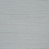 Abaca Fine Weave Vinyl wallpaper in Haze colorway, featuring a delicate ribbed texture and horizontal shading, by Schumacher.
