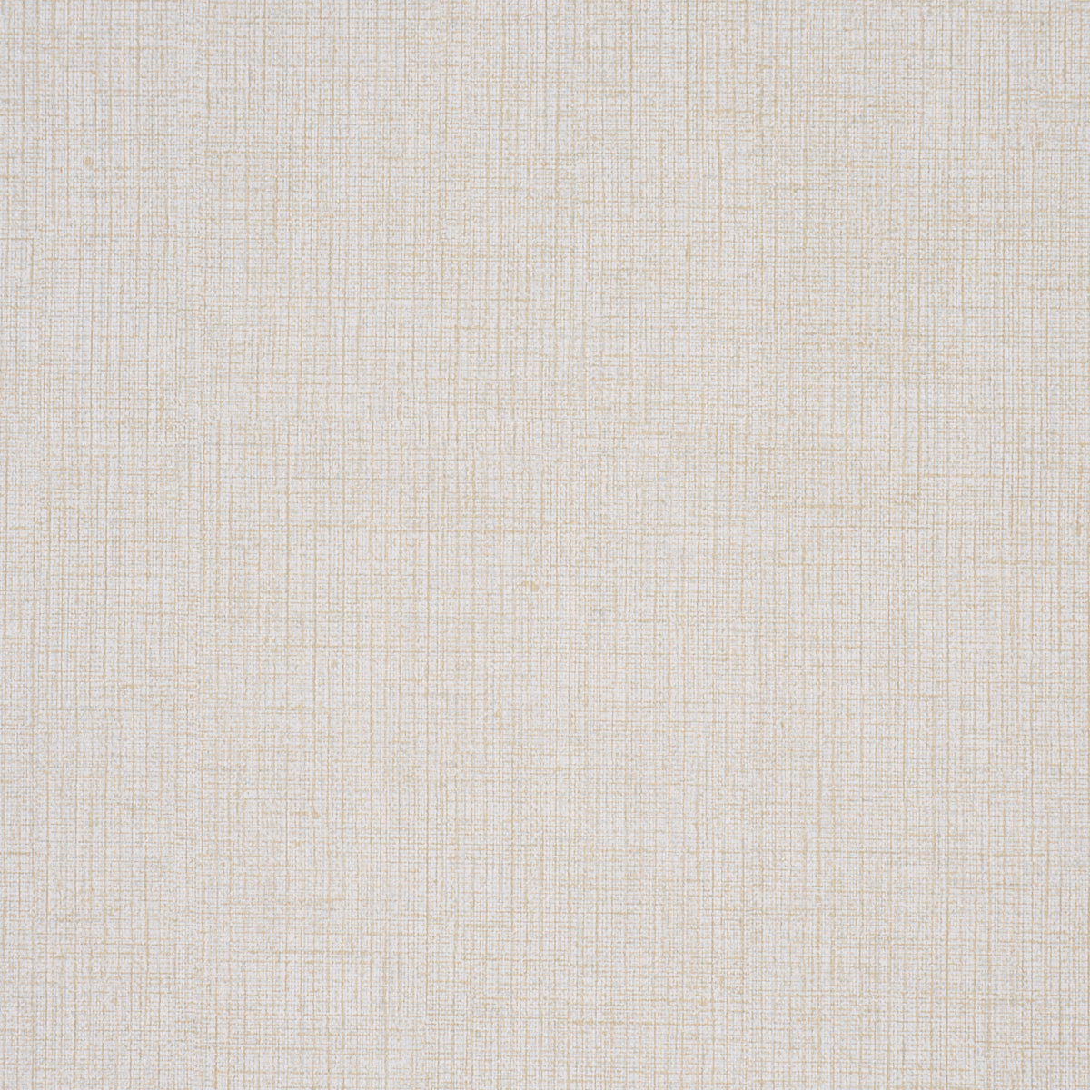 Banbridge Linen Vinyl wallpaper in Oat by Schumacher, subtle tweedy texture, durable embossed vinyl wallcovering