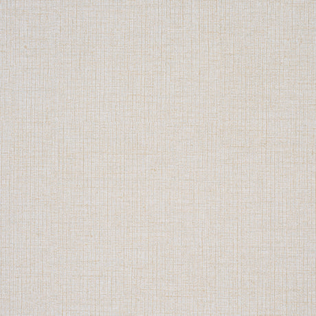 Banbridge Linen Vinyl wallpaper in Oat by Schumacher, subtle tweedy texture, durable embossed vinyl wallcovering