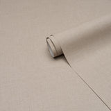 Banbridge Linen Vinyl Flax by Schumacher Subtle Faux Linen Embossed Vinyl Wallpaper – Schumacher 5017491