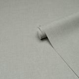 Banbridge Linen Vinyl Mineral by Schumacher Faux Linen Embossed Vinyl Wallpaper – Schumacher 5017493