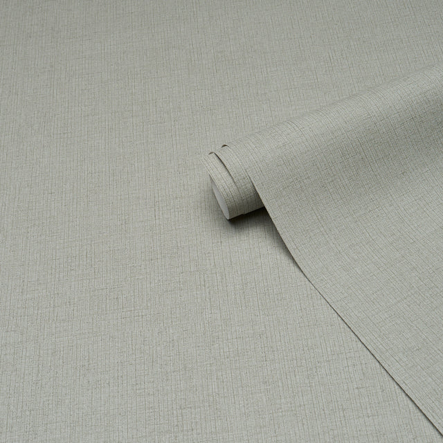 Banbridge Linen Vinyl Mineral by Schumacher Faux Linen Embossed Vinyl Wallpaper – Schumacher 5017493