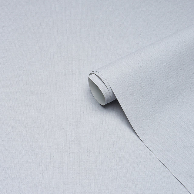 Banbridge Linen Vinyl Chambray by Schumacher Subtle Faux Linen Embossed Vinyl Wallpaper – Schumacher 5017494