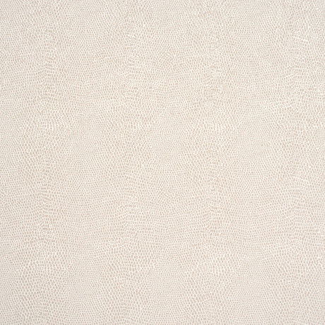 Snakeskin Vinyl wallpaper in Ivory by Schumacher. Faux snakeskin embossed vinyl wallcovering with subtle colorations and high durability.