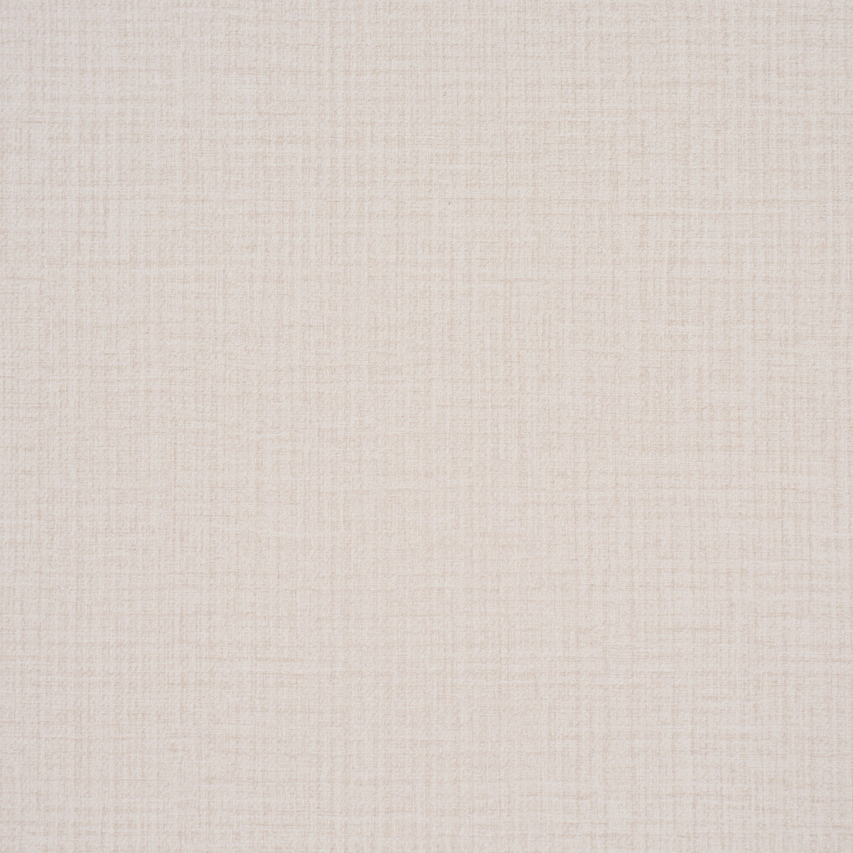 Campagne Linen Vinyl wallpaper in Alabaster by Schumacher. Subtle linen texture, durable Type II vinyl wallcovering.