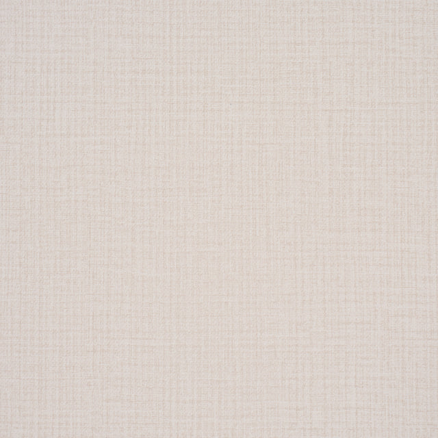 Campagne Linen Vinyl wallpaper in Alabaster by Schumacher. Subtle linen texture, durable Type II vinyl wallcovering.