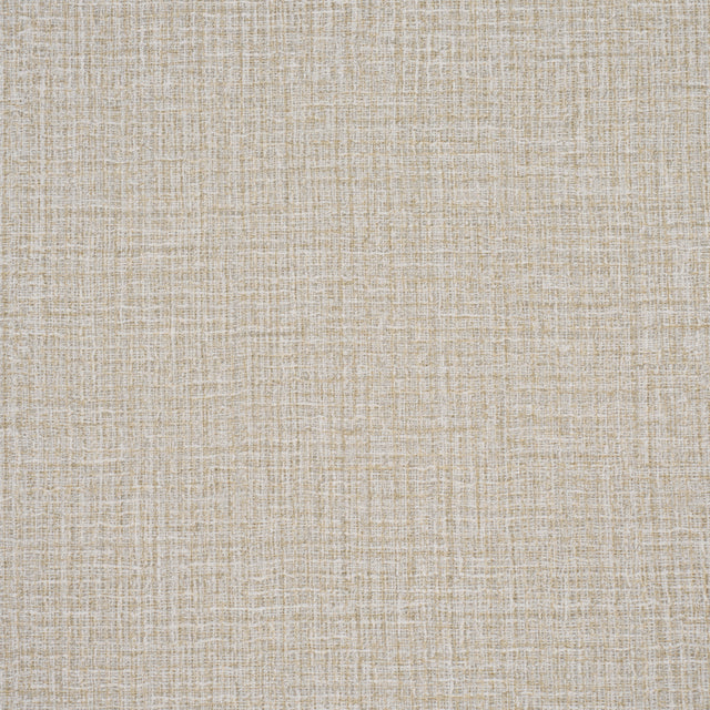 Campagne Linen Vinyl wallpaper in Stone by Schumacher, a textured linen-look Type II vinyl wallcovering.