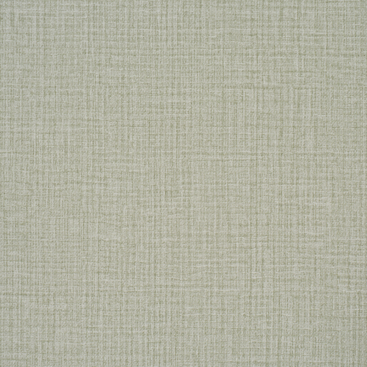 Campagne Linen Vinyl wallpaper in Aloe by Schumacher features a delicate embossed linen texture in a soft green hue.