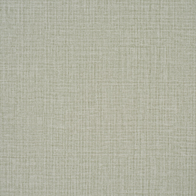 Campagne Linen Vinyl wallpaper in Aloe by Schumacher features a delicate embossed linen texture in a soft green hue.