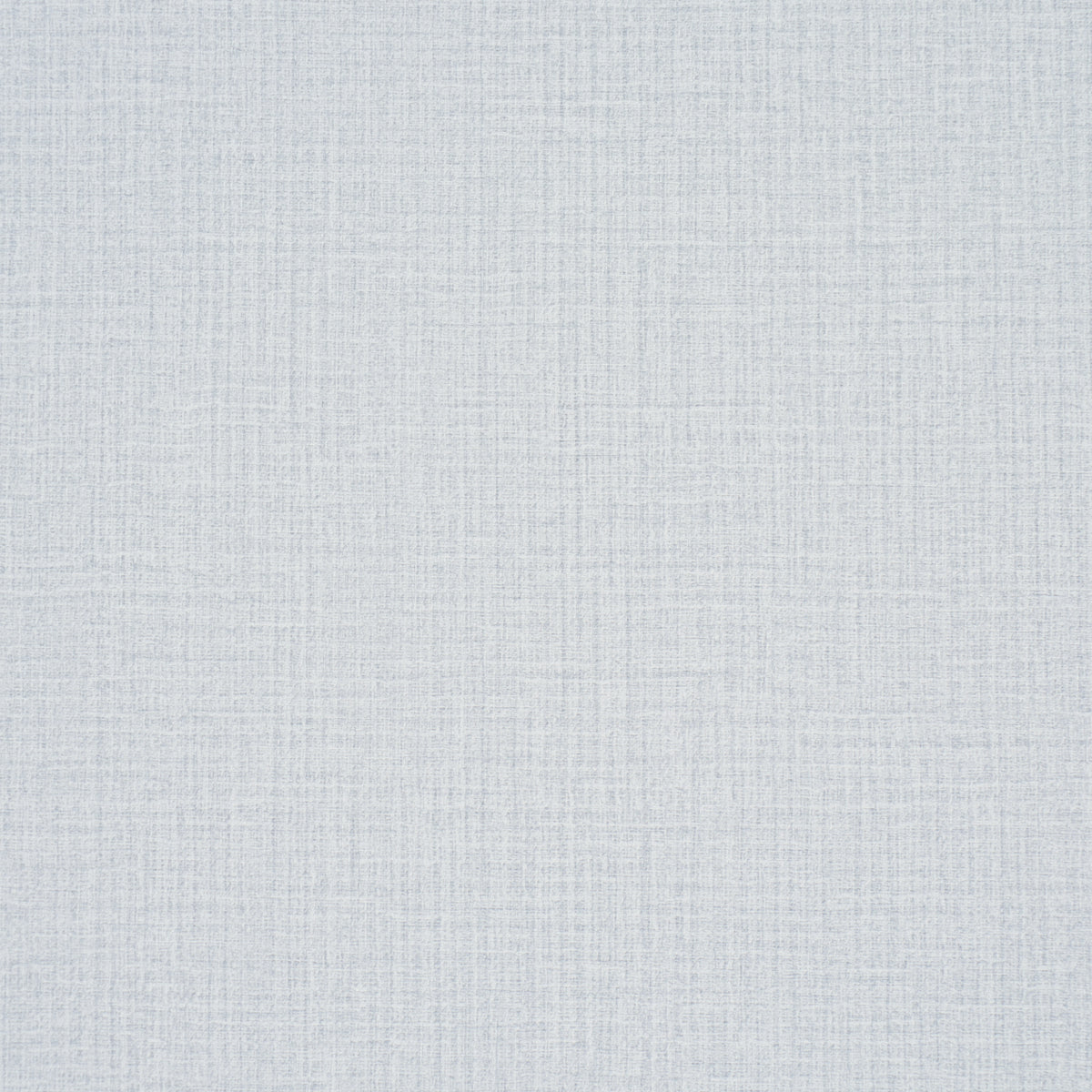 Campagne Linen Vinyl wallpaper in Chambray by Schumacher, a textured blue high-performance vinyl wallcovering roll and detail view.