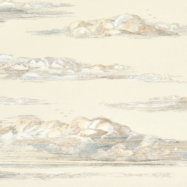Mr. Darcy's Clouds Pemberley by Johnson Hartig Scenic Cloud Wallpaper – Schumacher 5017580