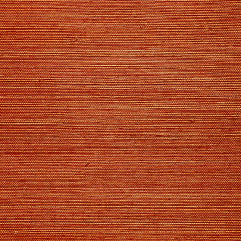 Ningbo Sisal russet natural grasscloth wallcovering by Schumacher