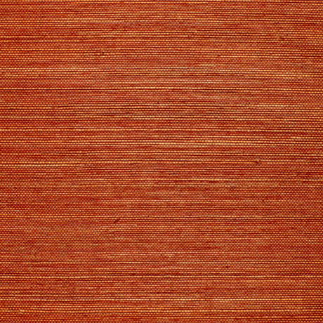 Ningbo Sisal russet natural grasscloth wallcovering by Schumacher
