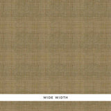 FIDENZA GROUND in Patina, a handcrafted textured wallcovering by Schumacher, shown in a wide-width natural woven look.