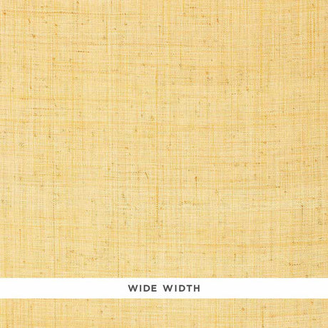 FIDENZA GROUND straw textured handcrafted wallpaper by Schumacher, wide width, natural woven look.