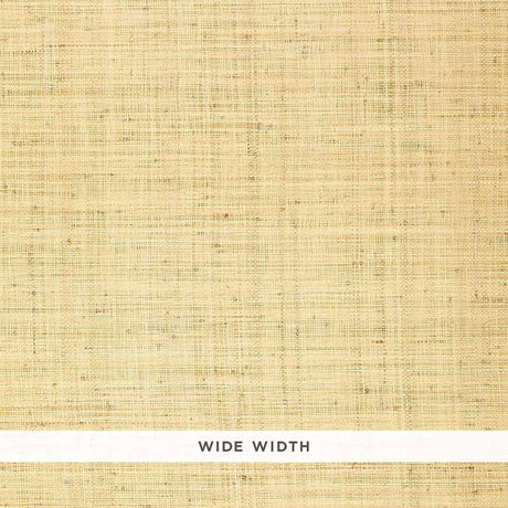 Bellezza Ground Sand grasscloth wallcovering with a delicate whitewash finish and tonal weave, Schumacher 528944