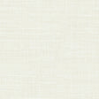 Liege Linen Off White wallcovering with natural linen texture by Schumacher