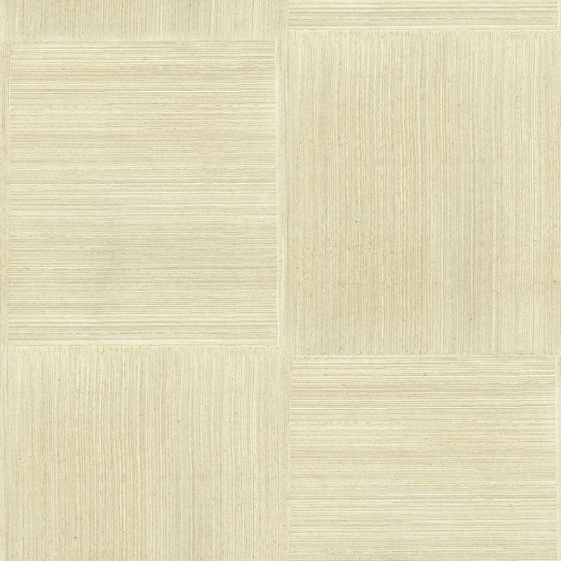 Sienna Gesso in Alabaster, a handcrafted non-woven wallcovering with a subtle textured pattern by Schumacher.