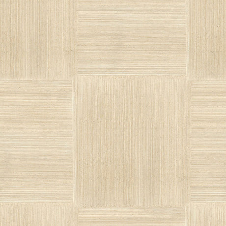 Sienna Gesso Bisque handcrafted wallcovering by Schumacher in a neutral textured pattern