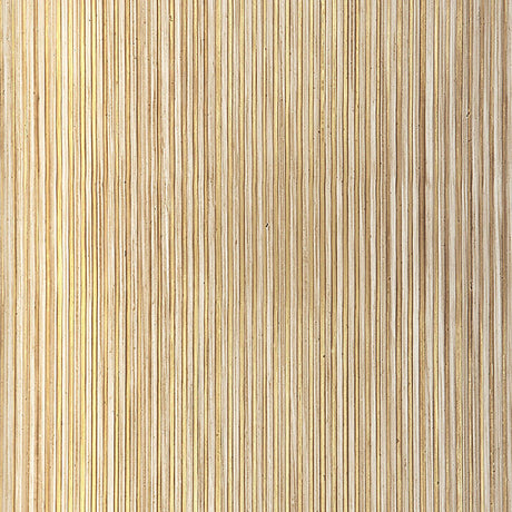 Rimini Rib Tuscan Sun metallic ribbed wallcovering by Schumacher, handcrafted with a pronounced corded texture.