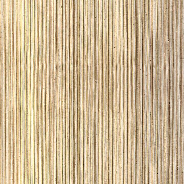 Rimini Rib Tuscan Sun metallic ribbed wallcovering by Schumacher, handcrafted with a pronounced corded texture.