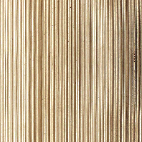 Rimini Rib warm clay metallic ribbed handcrafted wallcovering by Schumacher