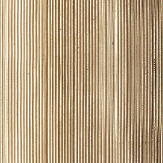 Rimini Rib warm clay metallic ribbed handcrafted wallcovering by Schumacher