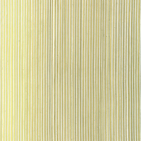 Rimini Rib Dusty Sage metallic ribbed wallcovering by Schumacher, handcrafted with a pronounced corded texture.