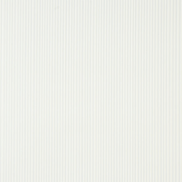 Rimini Rib Ivory wallcovering by Schumacher, handcrafted with a pronounced ribbed texture and lustrous finish.